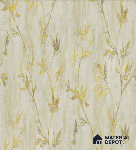 AMBL23417 | 10 Meter x 21 Inches Florals Look Wallpaper - 57.05 Sq. Ft. | Minimum 15% wastage during installation