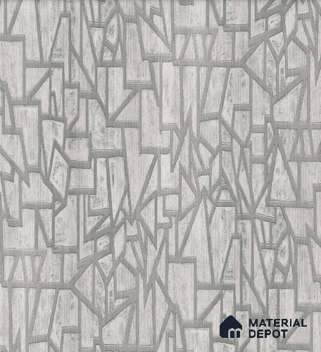 AMBL23444 | 10 Meter x 21 Inches Geometric Look Wallpaper - 57.05 Sq. Ft. | Minimum 15% wastage during installation