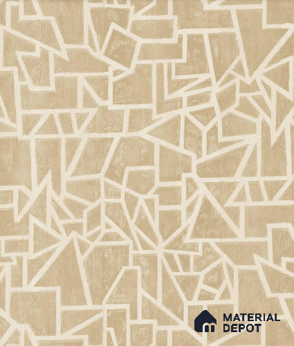 AMBL23446 | 10 Meter x 21 Inches Geometric Look Wallpaper - 57.05 Sq. Ft. | Minimum 15% wastage during installation