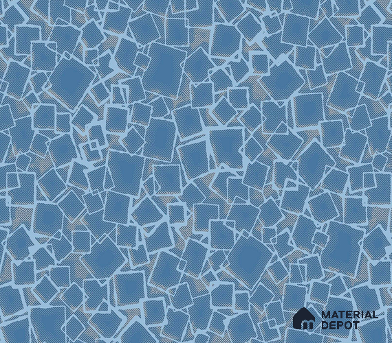 AMSM22506 | 10 Meter x 21 Inches Geometric Look Wallpaper - 57.41 Sq. Ft. | Minimum 15% wastage during installation