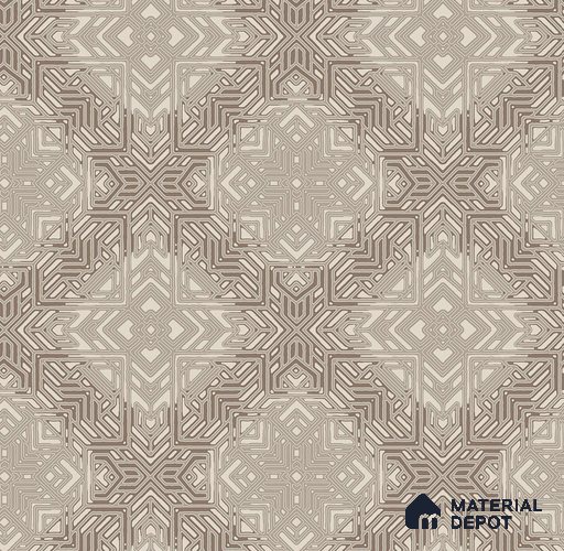 AMSM22509 | 10 Meter x 21 Inches Patterned Look Wallpaper - 57.41 Sq. Ft. | Minimum 15% wastage during installation