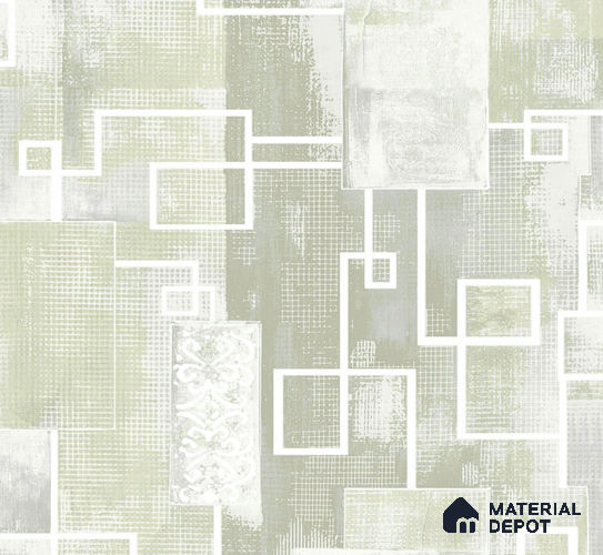 AMSM22516 | 10 Meter x 21 Inches Patterned Look Wallpaper - 57.41 Sq. Ft. | Minimum 15% wastage during installation