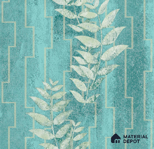 AMSM22535 | 10 Meter x 21 Inches Florals Look Wallpaper - 57.41 Sq. Ft. | Minimum 15% wastage during installation