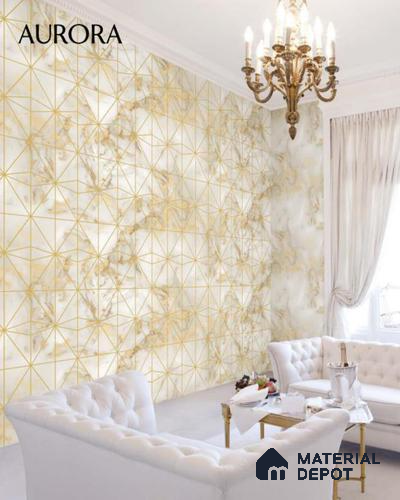 81255-2 | 5 Meter x 42 Inches Geometric Look Wallpaper - 57.41 Sq. Ft. | Minimum 15% wastage during installation