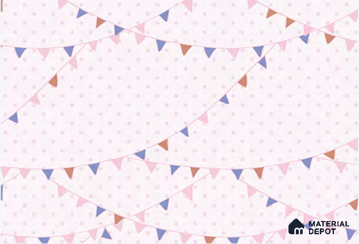D17-3 | 10 Meter x 21 Inches Patterned Look Wallpaper - 57.05 Sq. Ft. | Minimum 15% wastage during installation