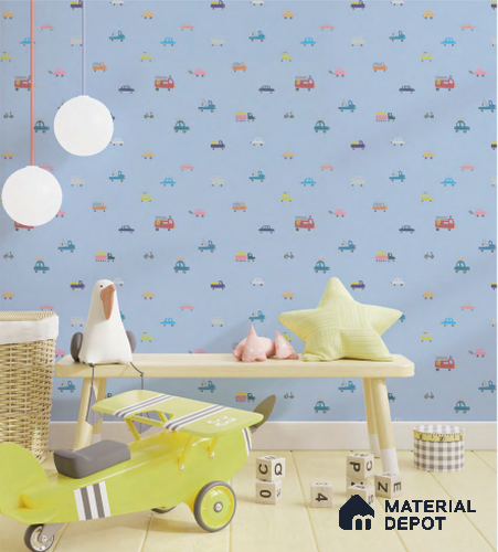 D19-1 | 10 Meter x 21 Inches Patterned Look Wallpaper - 57.05 Sq. Ft. | Minimum 15% wastage during installation