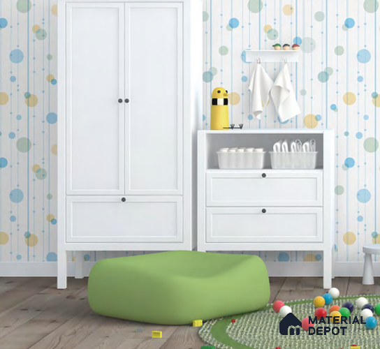 D21-3 | 10 Meter x 21 Inches Patterned Look Wallpaper - 57.05 Sq. Ft. | Minimum 15% wastage during installation