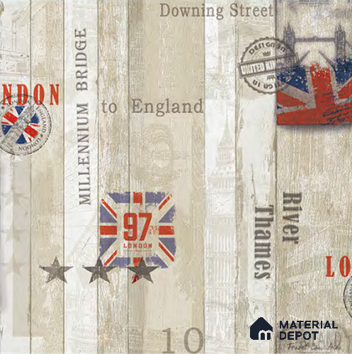 D25-3 | 10 Meter x 21 Inches Patterned Look Wallpaper - 57.05 Sq. Ft. | Minimum 15% wastage during installation