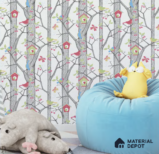 D4-4 | 10 Meter x 21 Inches Wood Look Wallpaper - 57.05 Sq. Ft. | Minimum 15% wastage during installation