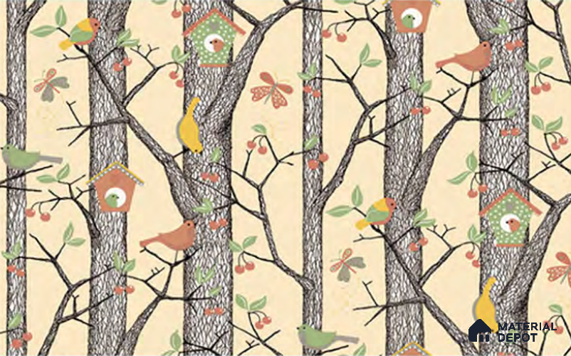 D4-6 | 10 Meter x 21 Inches Wood Look Wallpaper - 57.05 Sq. Ft. | Minimum 15% wastage during installation