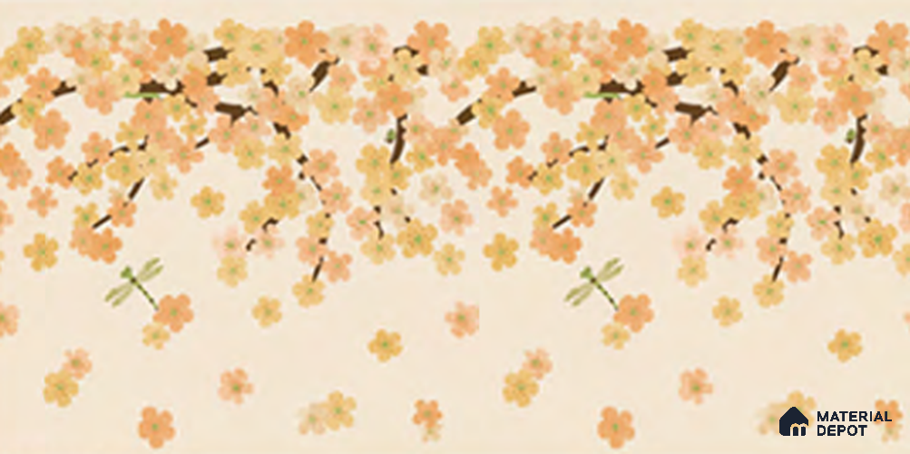 D5-4 | 10 Meter x 21 Inches Patterned Look Wallpaper - 57.05 Sq. Ft. | Minimum 15% wastage during installation