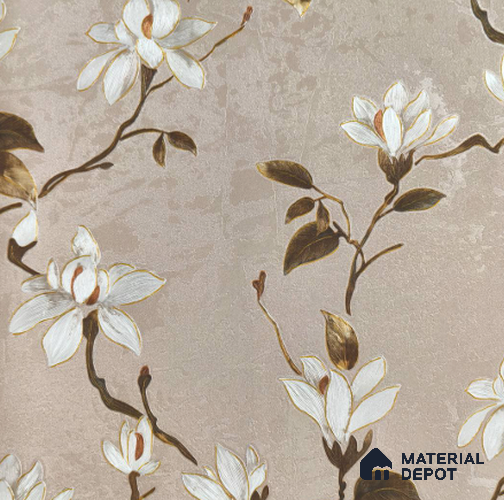 170-27 | 9.6 Meter x 20.87 Inches Florals Look Wallpaper - 54.77 Sq. Ft. | Minimum 15% wastage during installation