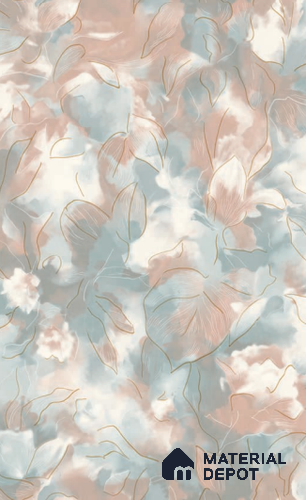 ES23405 | 10 Meter x 21 Inches Florals Look Wallpaper - 57.41 Sq. Ft. | Minimum 15% wastage during installation
