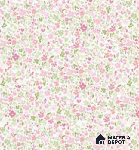G56669 | 10 Meter x 21 Inches Florals Look Wallpaper - 57.05 Sq. Ft. | Minimum 15% wastage during installation