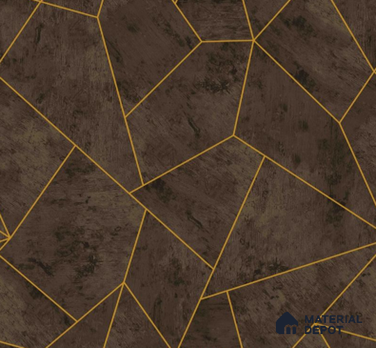 H1D0711 | 10 Meter x 21 Inches Geometric Look Wallpaper - 57.05 Sq. Ft. | Minimum 15% wastage during installation