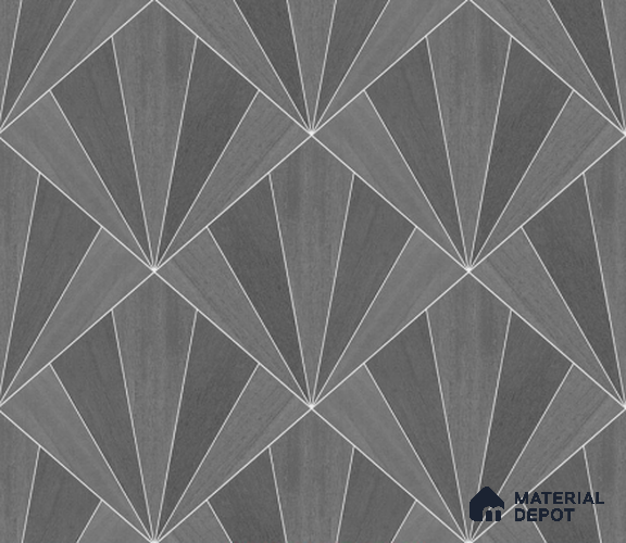 H3D881306 | 10 Meter x 21 Inches Geometric Look Wallpaper - 57.05 Sq. Ft. | Minimum 15% wastage during installation