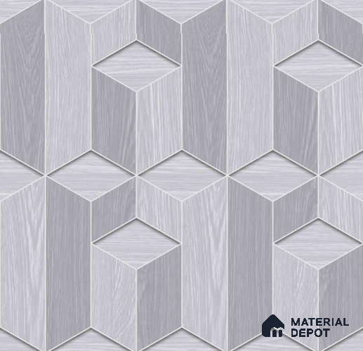 H3D881607 | 10 Meter x 21 Inches Geometric Look Wallpaper - 57.05 Sq. Ft. | Minimum 15% wastage during installation