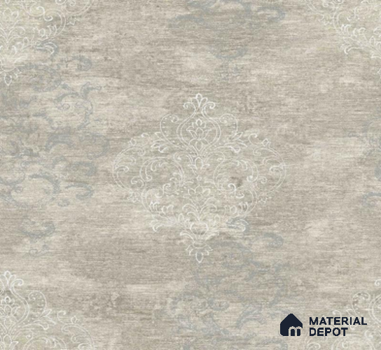 H4D99402 | 10 Meter x 21 Inches Damask Look Wallpaper - 57.05 Sq. Ft. | Minimum 15% wastage during installation