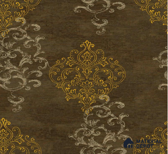 H4D99407 | 10 Meter x 21 Inches Damask Look Wallpaper - 57.05 Sq. Ft. | Minimum 15% wastage during installation