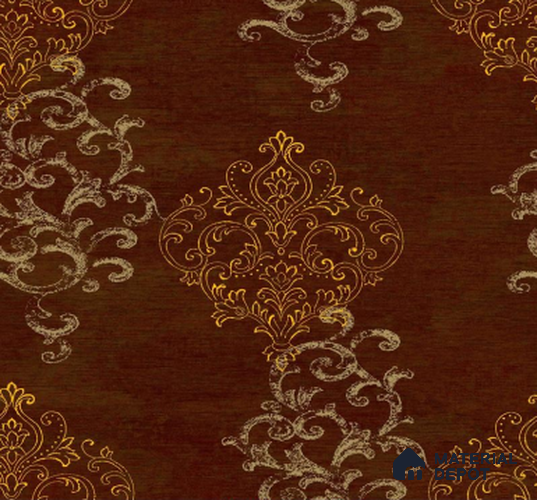 H4D99408 | 10 Meter x 21 Inches Damask Look Wallpaper - 57.05 Sq. Ft. | Minimum 15% wastage during installation