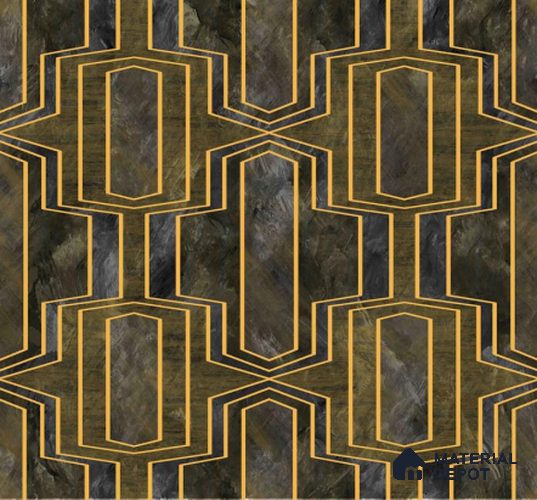 H4D99807 | 10 Meter x 21 Inches Patterned Look Wallpaper - 57.05 Sq. Ft. | Minimum 15% wastage during installation