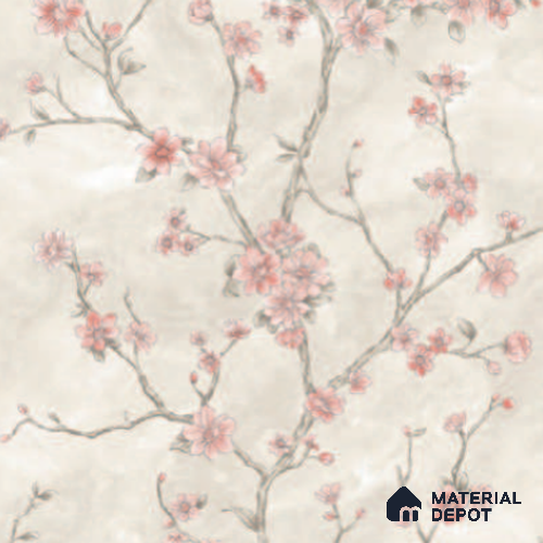 HC222-28 | 10 Meter x 21 Inches Florals Look Wallpaper - 57.37 Sq. Ft. | Minimum 15% wastage during installation