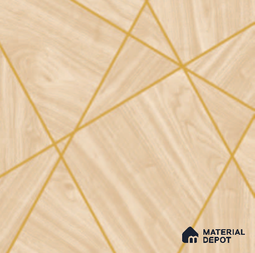 HC222-34 | 10 Meter x 21 Inches Geometric Look Wallpaper - 57.37 Sq. Ft. | Minimum 15% wastage during installation