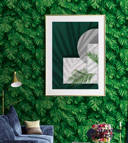 N1-1 | 10 Meter x 21 Inches Florals Look Wallpaper - 57.41 Sq. Ft. | Minimum 15% wastage during installation