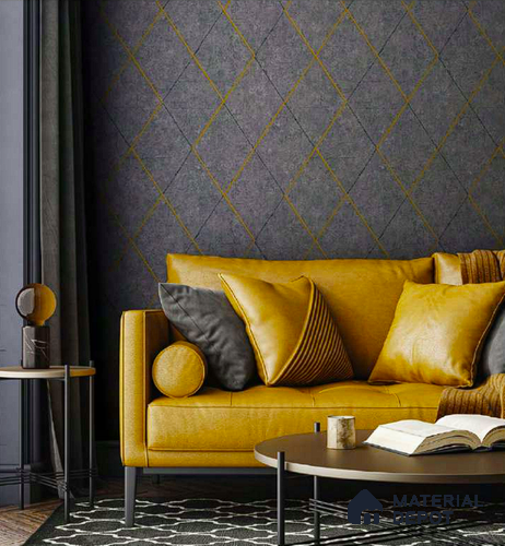 N13-4 | 10 Meter x 21 Inches Geometric Look Wallpaper - 57.41 Sq. Ft. | Minimum 15% wastage during installation