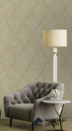 N13-5 | 10 Meter x 21 Inches Geometric Look Wallpaper - 57.41 Sq. Ft. | Minimum 15% wastage during installation