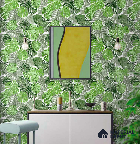 N4-2 | 10 Meter x 21 Inches Florals Look Wallpaper - 57.41 Sq. Ft. | Minimum 15% wastage during installation