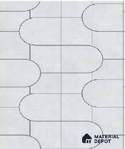 N5-4 | 10 Meter x 21 Inches Patterned Look Wallpaper - 57.41 Sq. Ft. | Minimum 15% wastage during installation