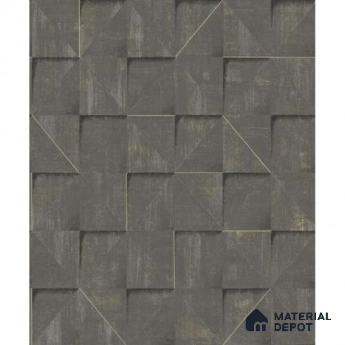 RE 25173 | 10 Meter x 21 Inches Geometric Look Wallpaper - 57.37 Sq. Ft. | Minimum 15% wastage during installation