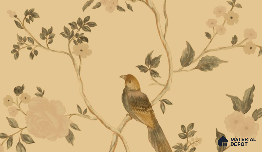 SA6201-4 | 10 Meter x 21 Inches Florals Look Wallpaper - 57.37 Sq. Ft.