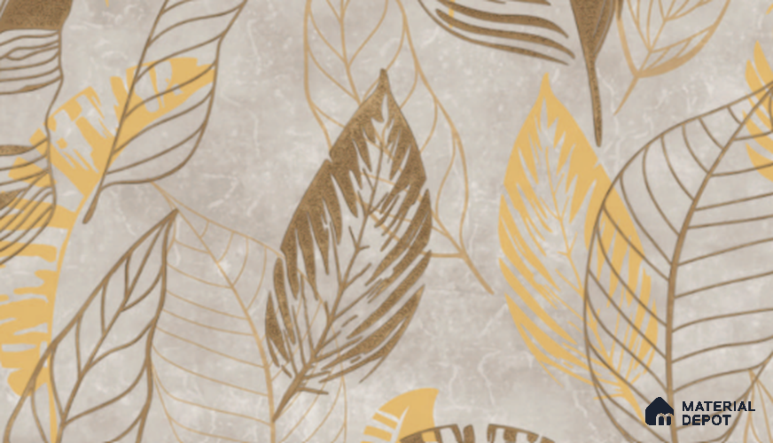 SA6201-14 | 10 Meter x 21 Inches Florals Look Wallpaper - 57.37 Sq. Ft.