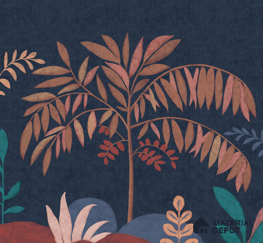 SOD27092 | 10 Meter x 21 Inches Florals Look Wallpaper - 57.41 Sq. Ft.