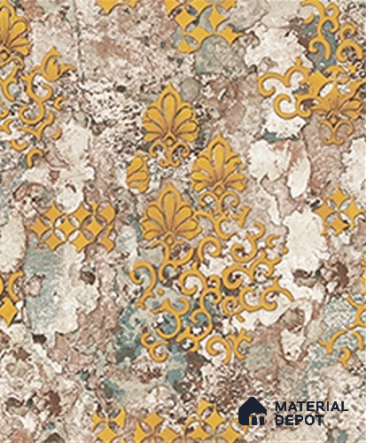 WK120-8 | 10 Meter x 21 Inches Patterned Look Wallpaper - 57.41 Sq. Ft. | Minimum 15% wastage during installation