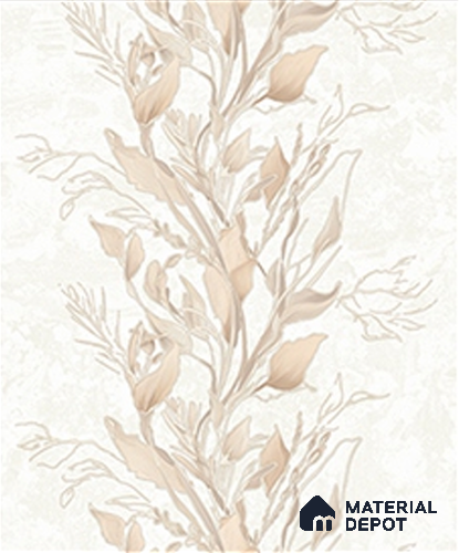 WK120-17 | 10 Meter x 21 Inches Florals Look Wallpaper - 57.41 Sq. Ft. | Minimum 15% wastage during installation