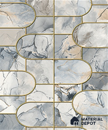 WK120-20 | 10 Meter x 21 Inches Patterned Look Wallpaper - 57.41 Sq. Ft. | Minimum 15% wastage during installation