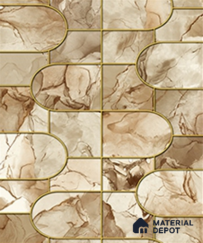 WK120-22 | 10 Meter x 21 Inches Patterned Look Wallpaper - 57.41 Sq. Ft. | Minimum 15% wastage during installation