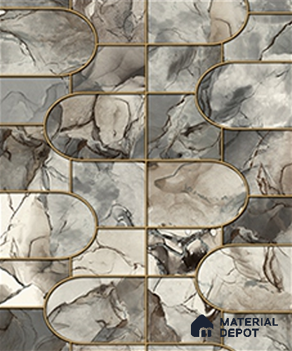 WK120-23 | 10 Meter x 21 Inches Patterned Look Wallpaper - 57.41 Sq. Ft. | Minimum 15% wastage during installation