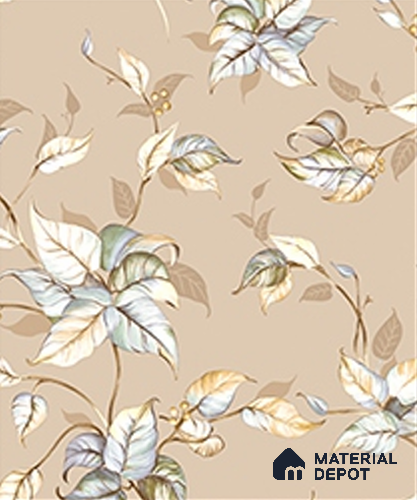 WK120-30 | 10 Meter x 21 Inches Florals Look Wallpaper - 57.41 Sq. Ft. | Minimum 15% wastage during installation