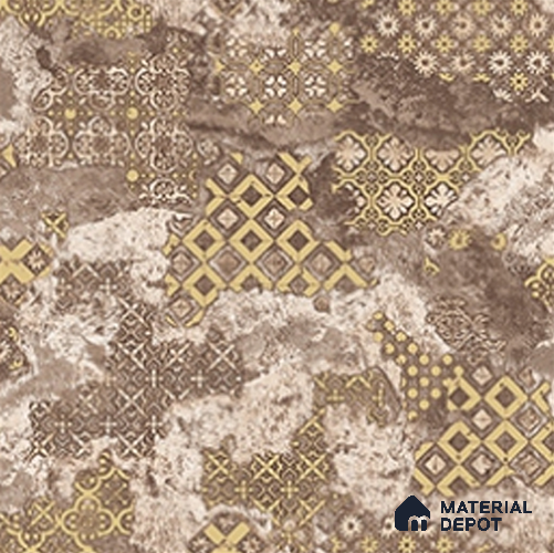 WK120-43 | 10 Meter x 21 Inches Patterned Look Wallpaper - 57.41 Sq. Ft. | Minimum 15% wastage during installation