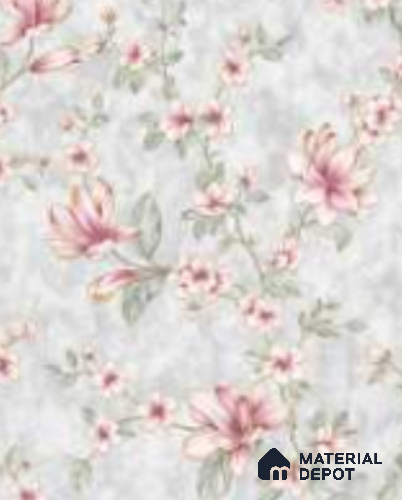 WK160-15 | 10 Meter x 21 Inches Florals Look Wallpaper - 57.37 Sq. Ft. | Minimum 15% wastage during installation