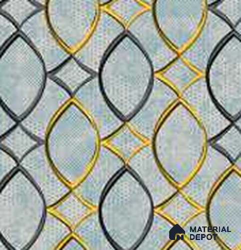 WK160-17 | 10 Meter x 21 Inches Patterned Look Wallpaper - 57.37 Sq. Ft. | Minimum 15% wastage during installation