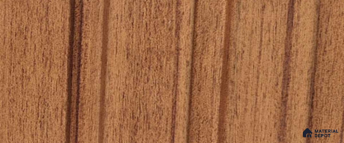 Brown Wood PN 07698 9.1 ft x 5 inch Charcoal Louvers/Panels - 12 mm | Suitable for Feature Wall, TV Unit & Living Room | Width is Subjected to 5% Variation