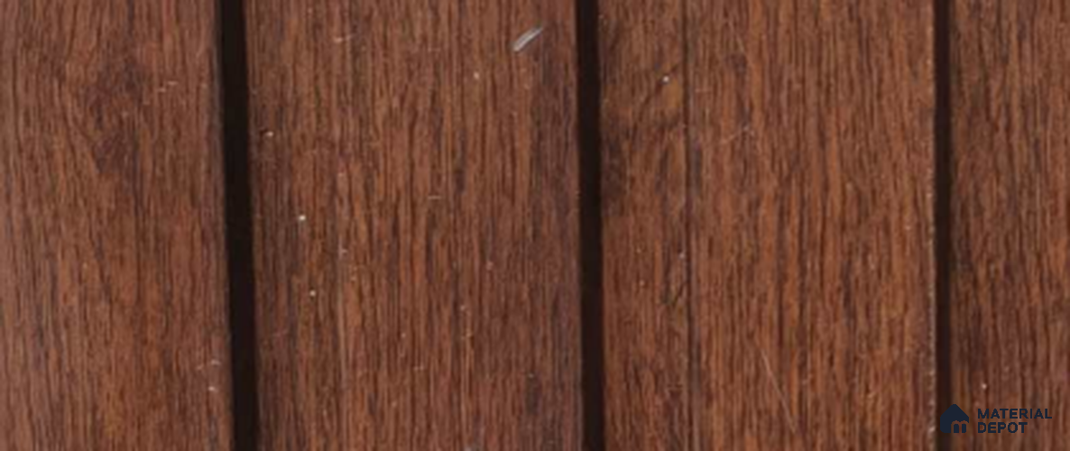 Brown Wood PN 07691 9.1 ft x 5 inch Charcoal Louvers/Panels - 12 mm | Suitable for Feature Wall, TV Unit & Living Room | Width is Subjected to 5% Variation
