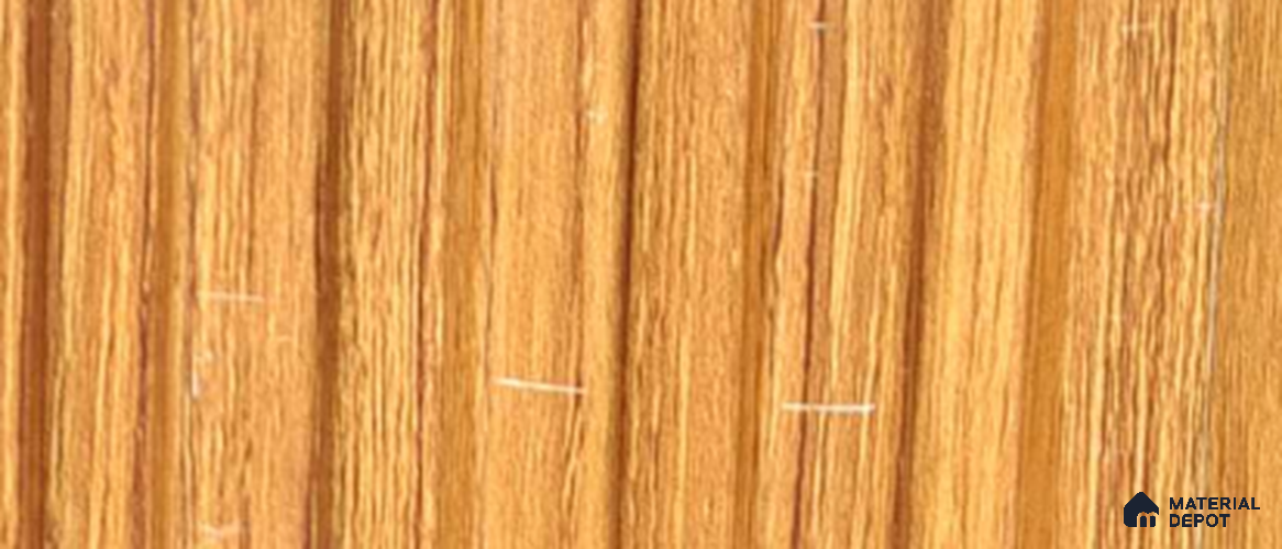 Brown Wood PN 07709 9.1 ft x 5 inch Charcoal Louvers/Panels - 12 mm | Suitable for Feature Wall, TV Unit & Living Room | Width is Subjected to 5% Variation