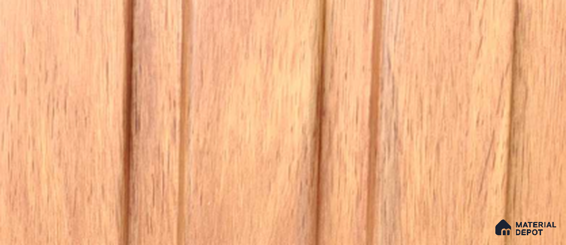Brown Wood PN 07688 9.1 ft x 5 inch Charcoal Louvers/Panels - 12 mm | Suitable for Feature Wall, TV Unit & Living Room | Width is Subjected to 5% Variation