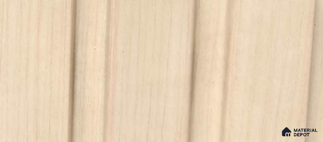 Brown Wood PN 07702 9.1 ft x 5 inch Charcoal Louvers/Panels - 12 mm | Suitable for Feature Wall, TV Unit & Living Room | Width is Subjected to 5% Variation